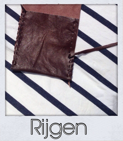 leren telefoontasje