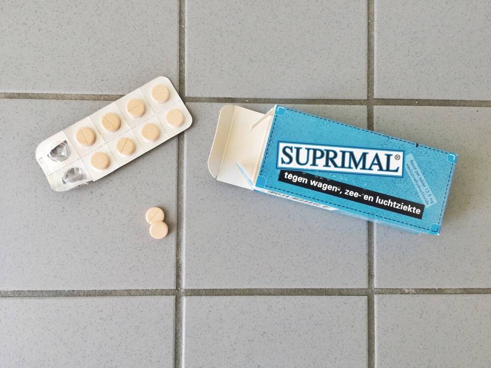 suprimal zeeziekpilletjes