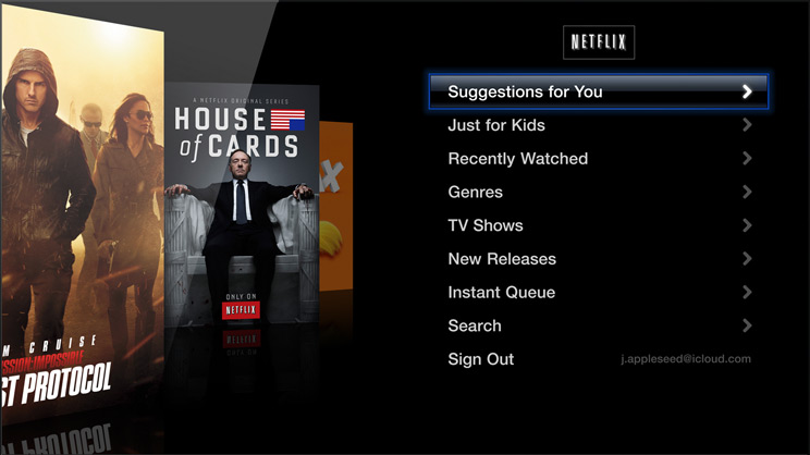 netflix apple TV