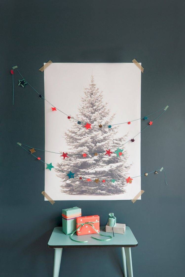 christmas tree poster - OHimP