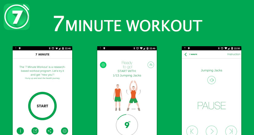 7 min workout - health apps
