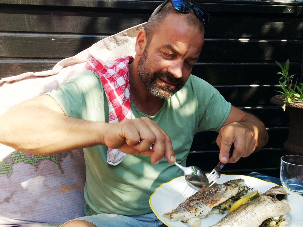 Zeebaars a la Arjan