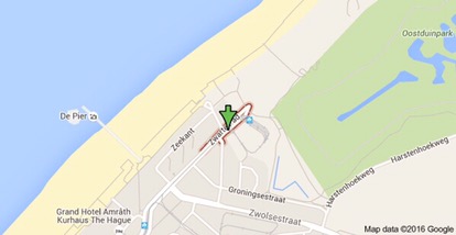 Strandtenten Zwarte Pad in Scheveningen
