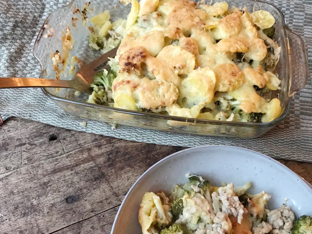 Winterkost: ovenschotel met kip en broccoli