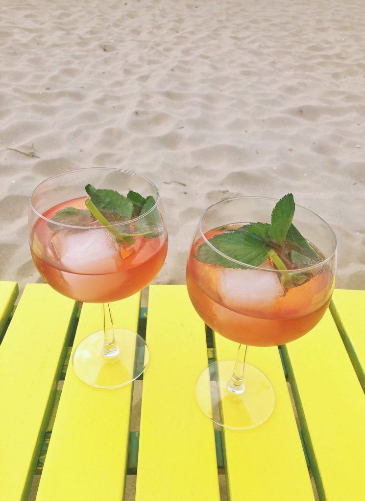gin-tonic met Schweppes hibiscus tonic