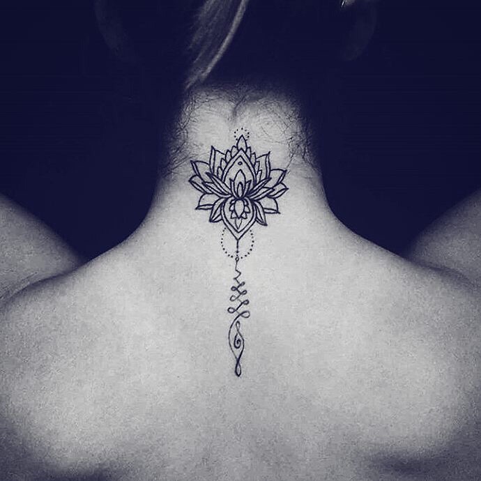 Wonderbaar Wat betekent de unalome lotus tattoo? (+ 20 prachtige voorbeelden FV-55