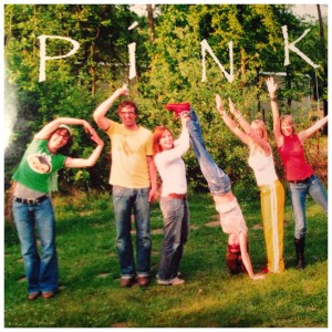 pinkpop handstand