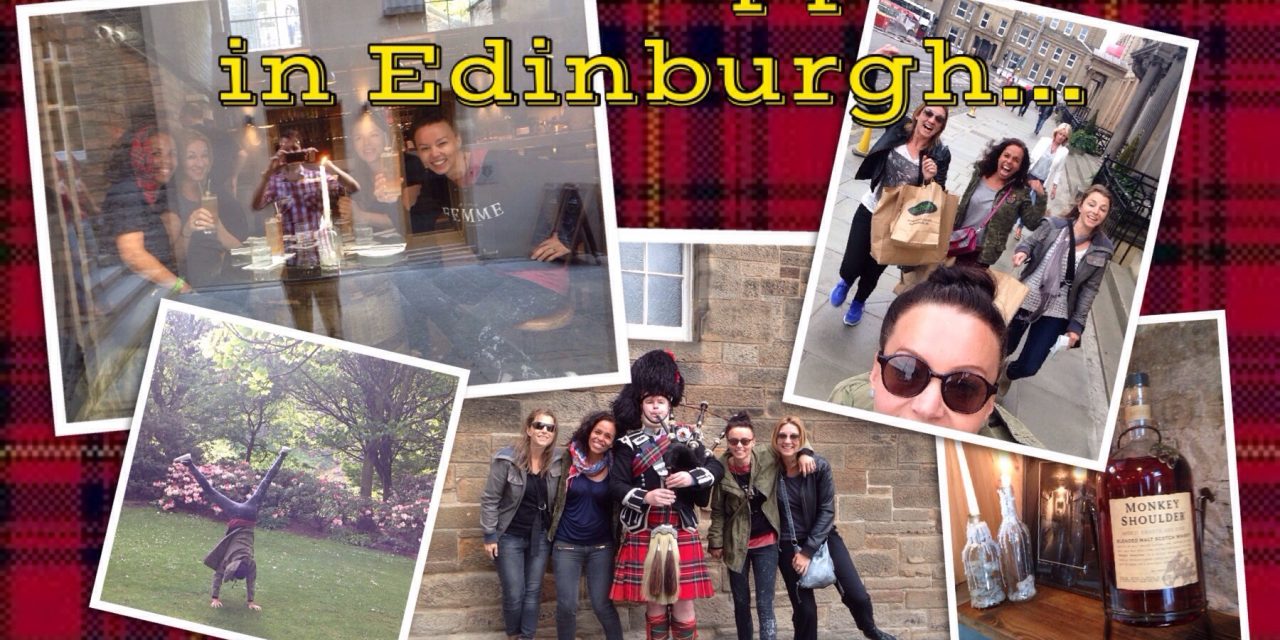 What happens in Edinburgh…