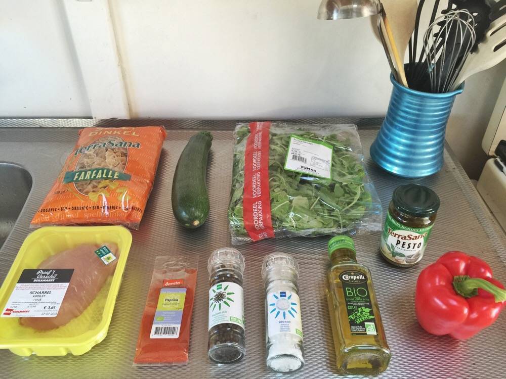 ingredienten pastasalade