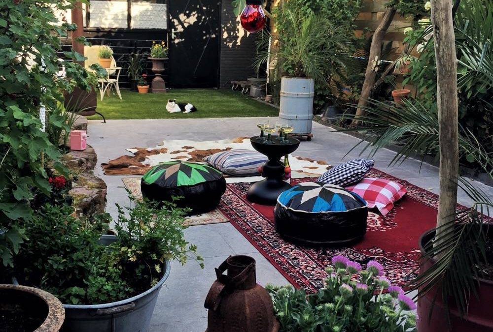 Een bohemian tuin? Zo maak je ‘em
