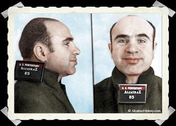 Al Capone mug shot Alcatraz