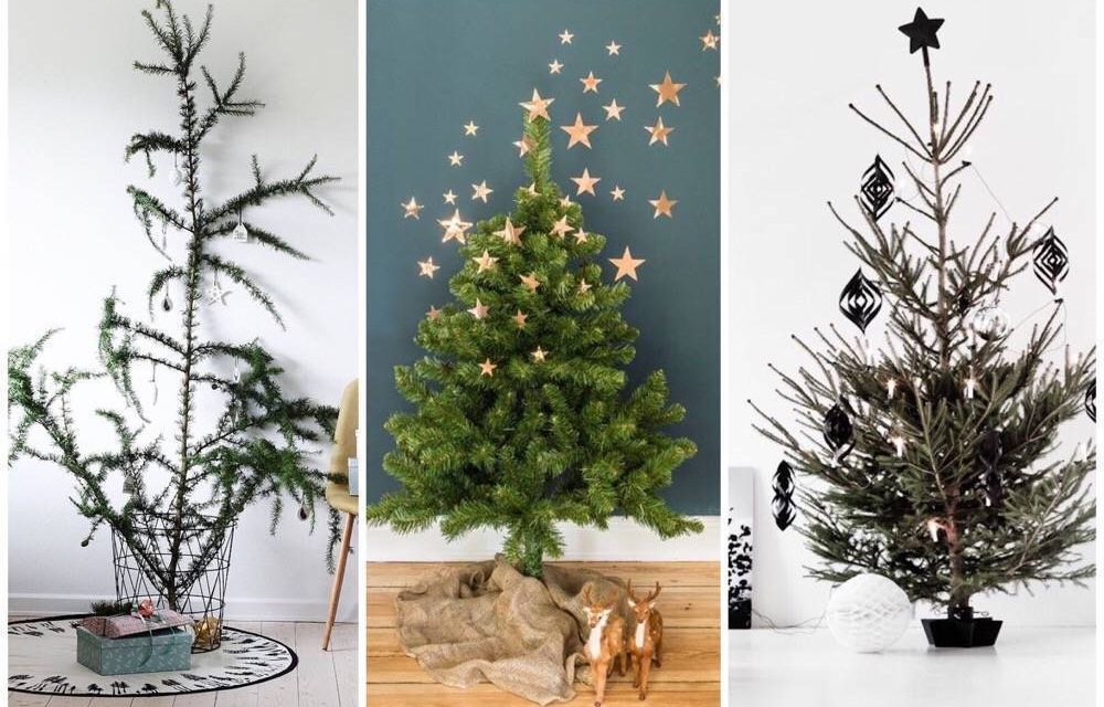 Hip & happening: minimalistische kerstboom