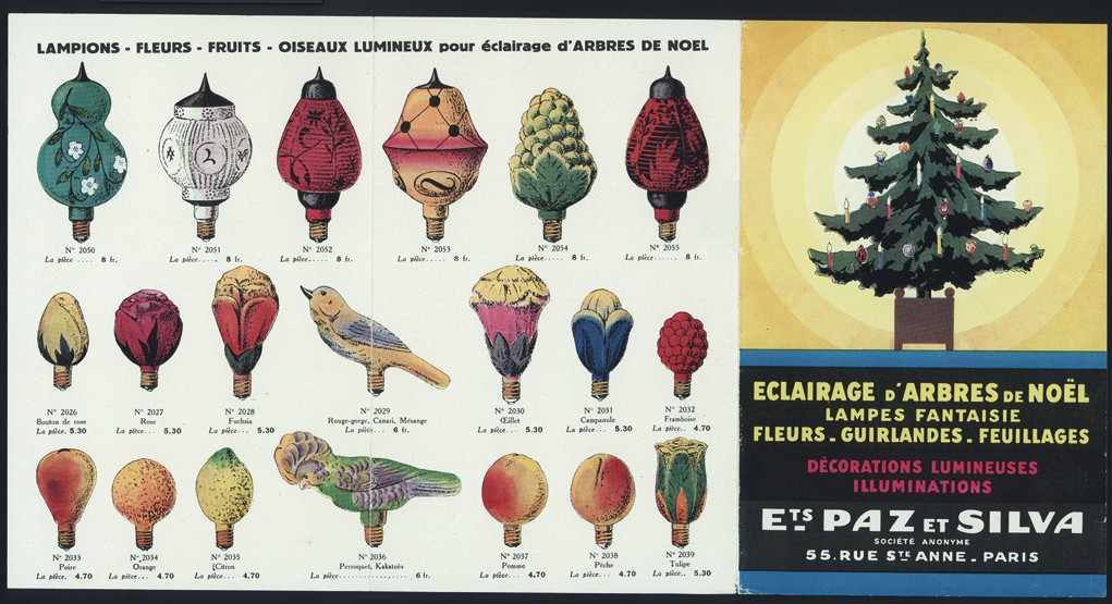 Vintage Christmas ornaments catalog
