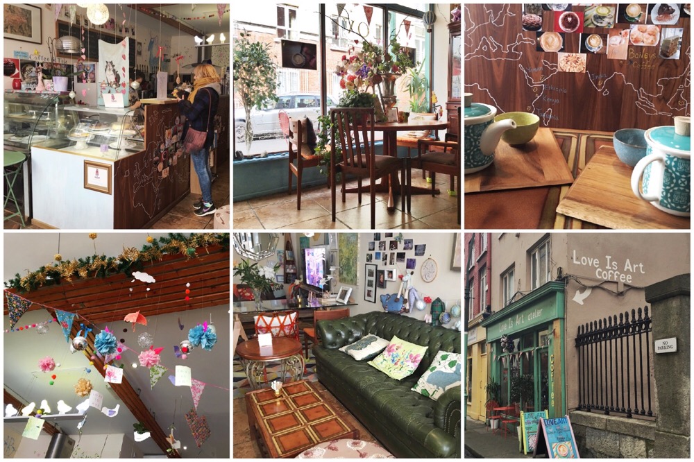 hotspots in Dublin - Love is Art Coffee