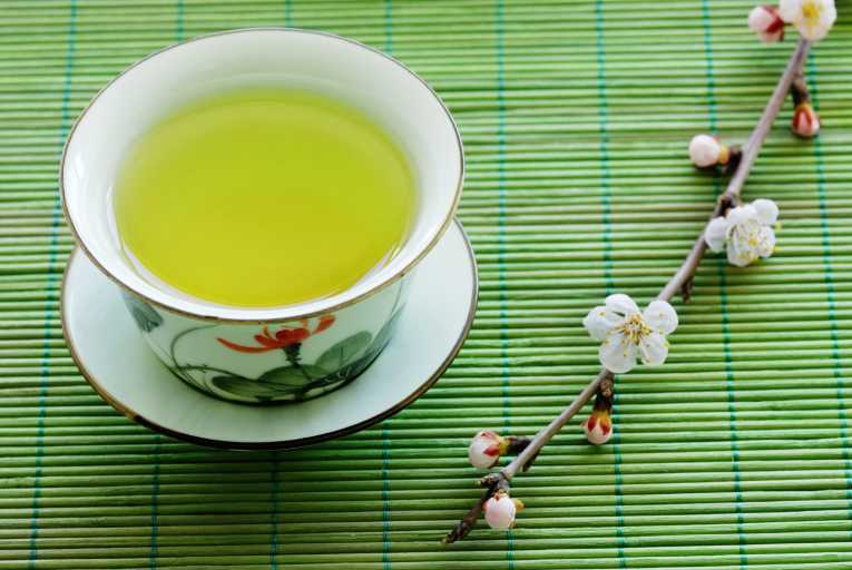 afvallen met groene thee