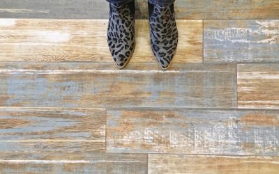Woonidee: tegelvloer van hout