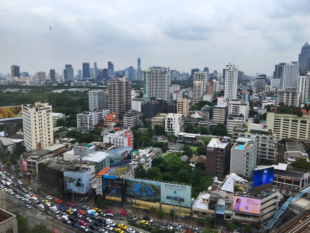 uitzicht The Continent Hotel Bangkok