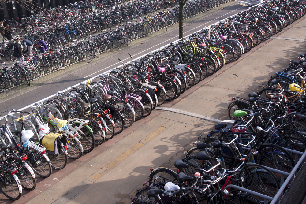 bikes in Amsterdam