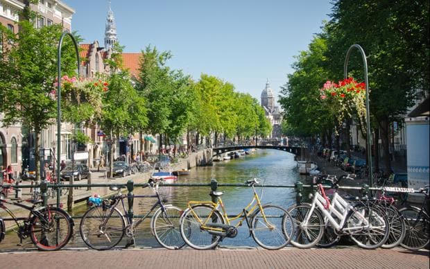 public transport in Amsterdam - bike