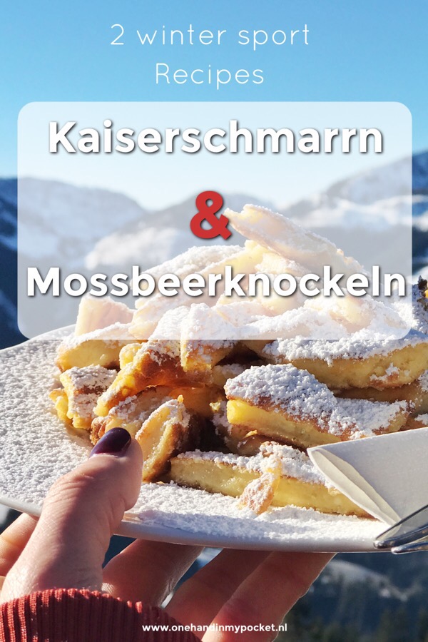 recept Kaiserschmarren en Mossbeerknockeln