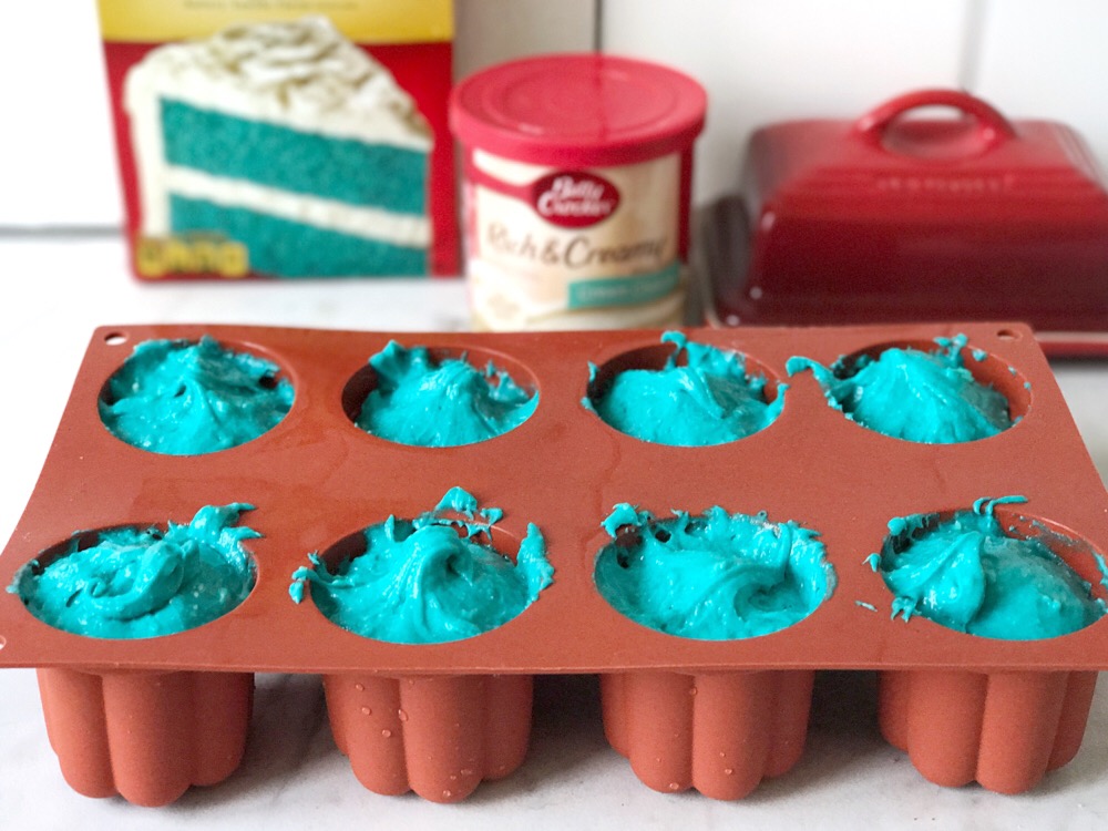 blue velvet cake recept