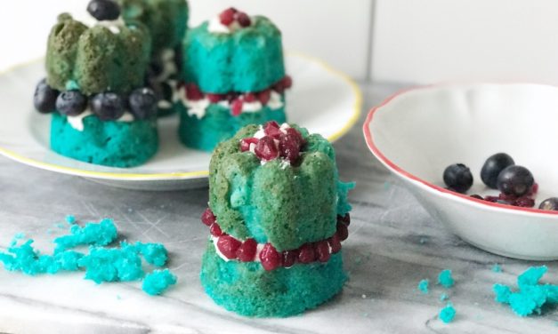 Makkelijk cupcake recept: Blue Velvet cake