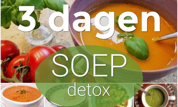 3-daagse soep detox: alle recepten op een rij