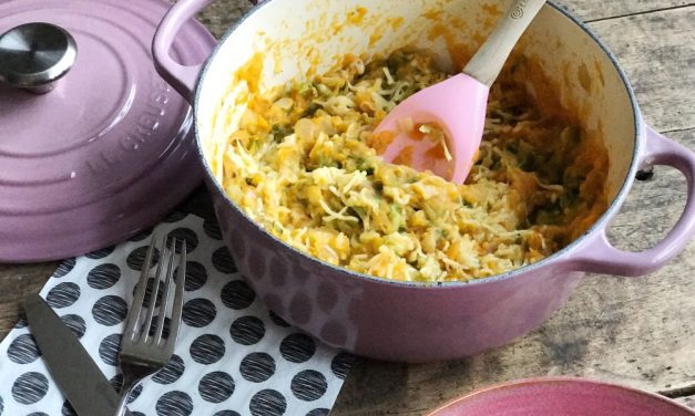 Histamine vrij recept: andijviestamppot met zoete aardappel