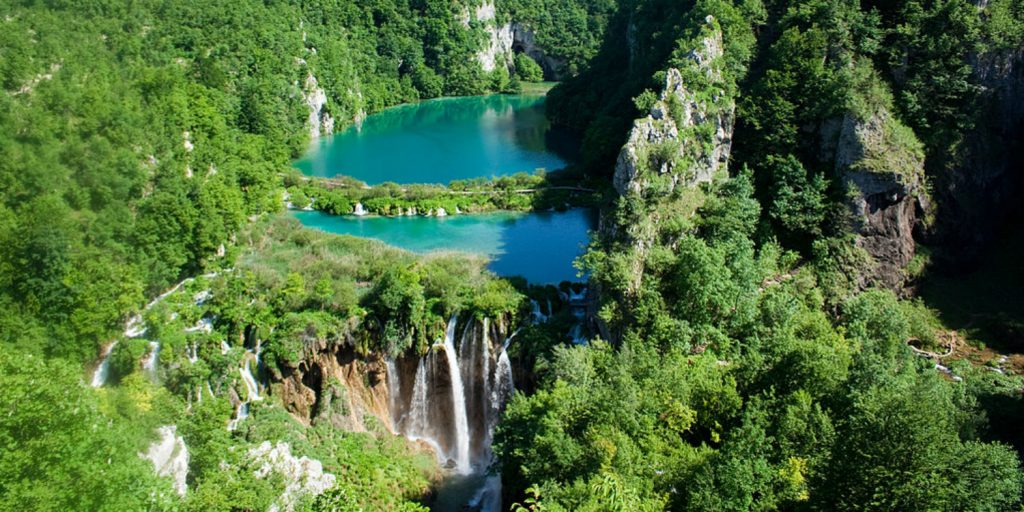 Plitvice Meren Nationaal Park Kroatie
