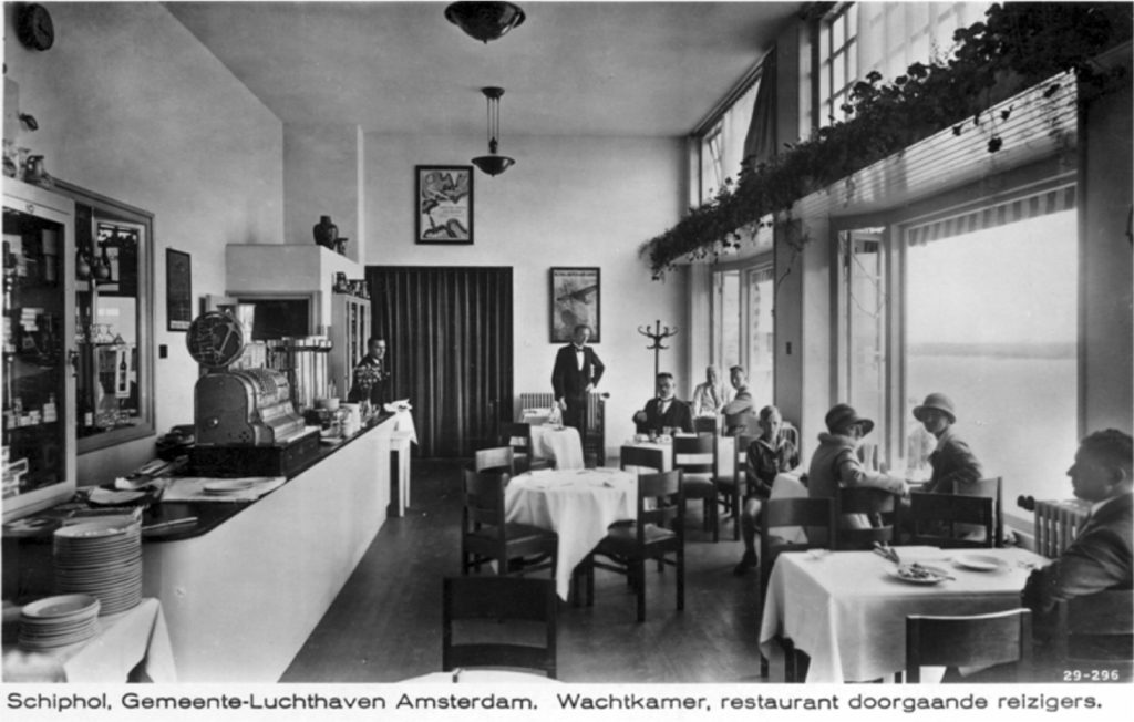 restaurant schiphol 1929