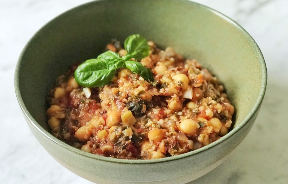 Slowcookerrecept: vegetarisch quinoa stoofpotje