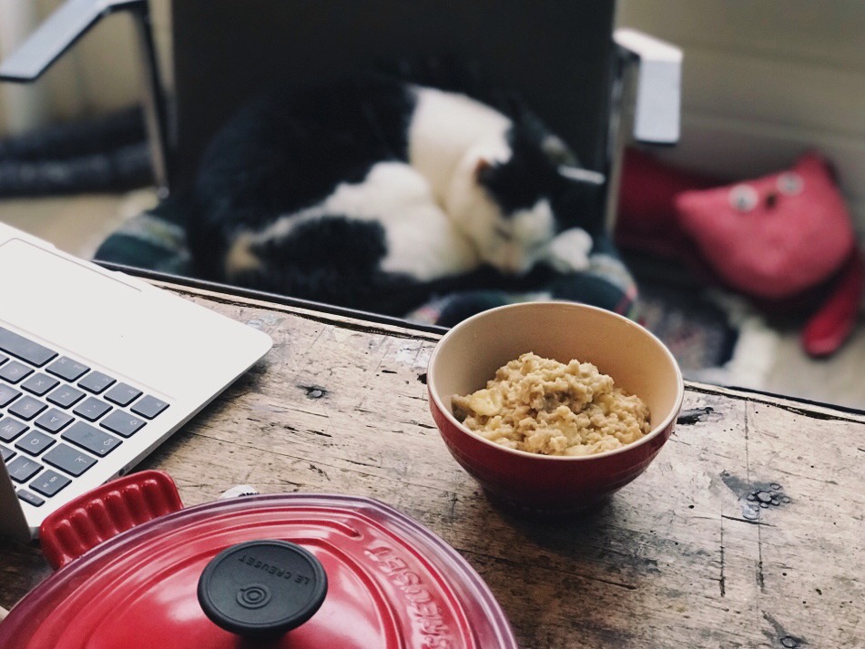 recept: havermoutpap met banaan