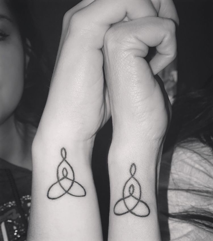 Infinity moeder dochter tattoos
