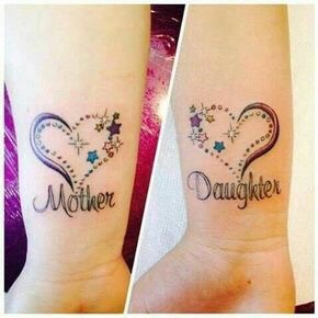 moeder dochter tattoos