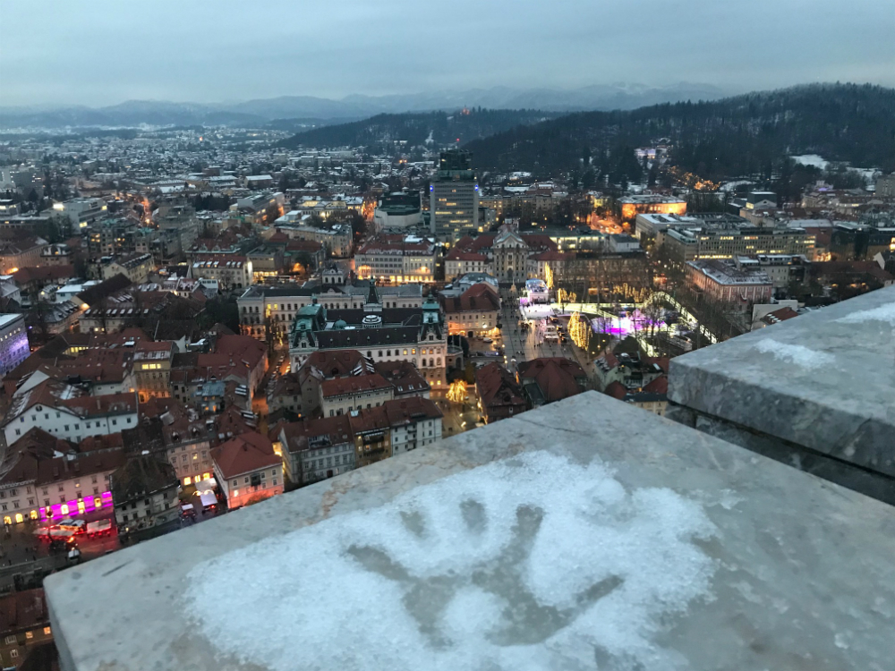 uitzicht over ljubljana