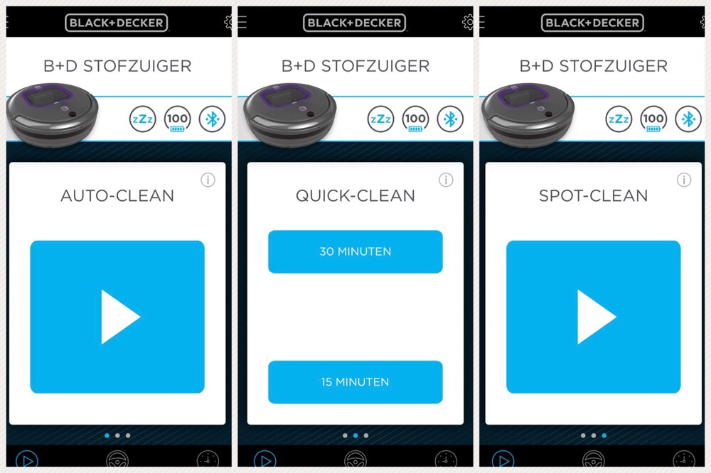 app Black & Decker robotstofzuiger