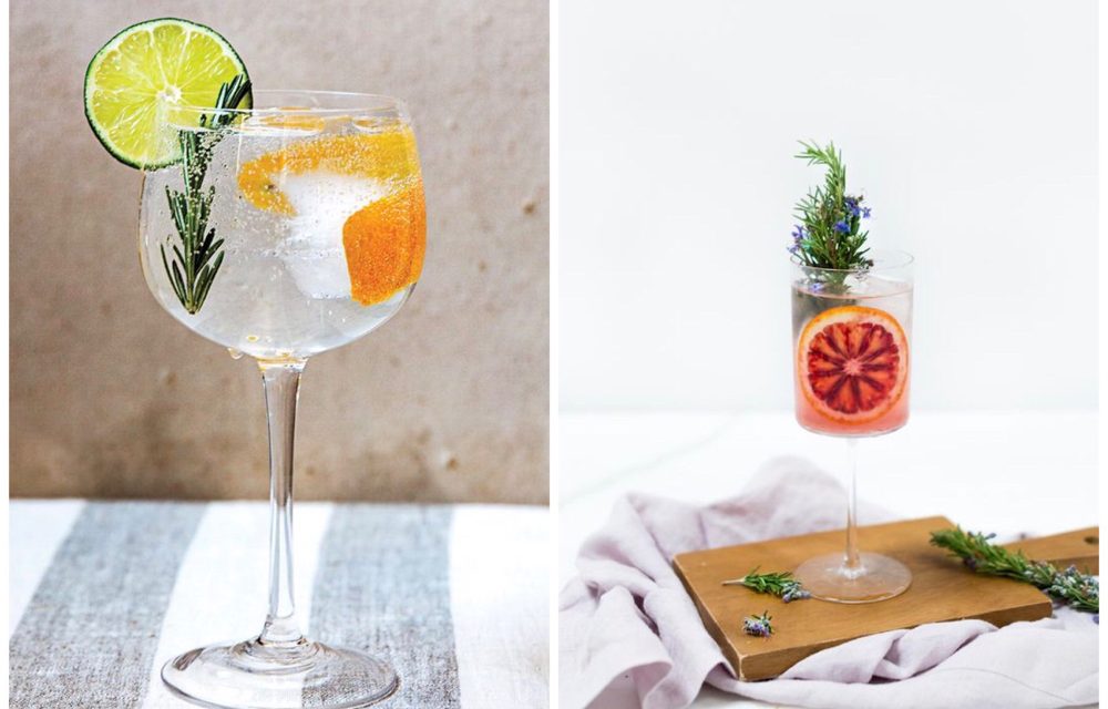 G&T o’clock: gin tonic met rozemarijn en sinaasappel