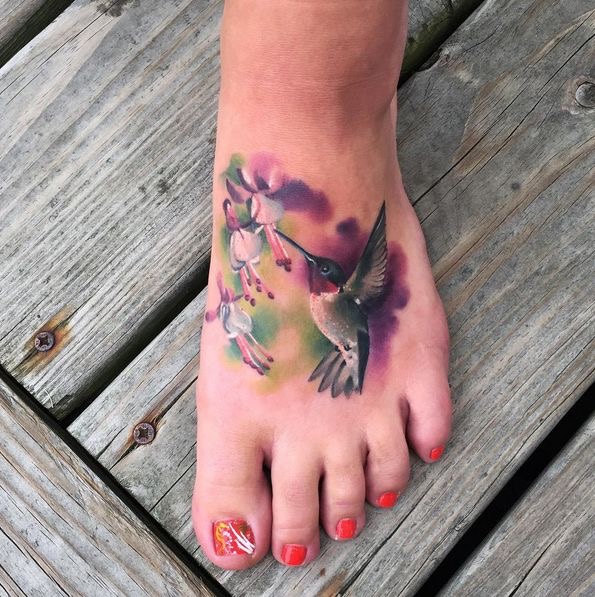 tattoos voor op de voet