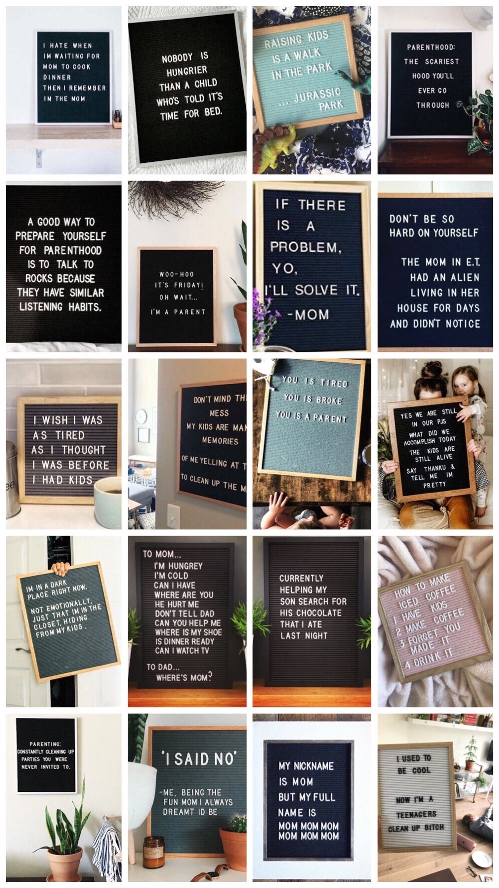 letterboard quotes