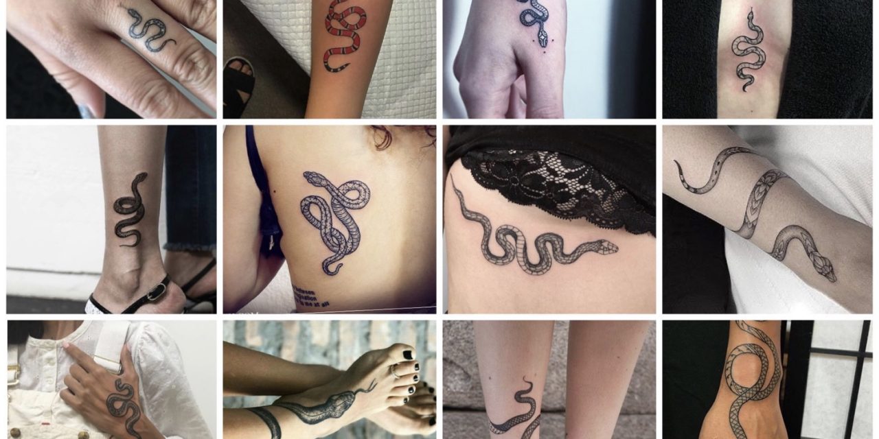 20x de allermooiste slangen tattoos