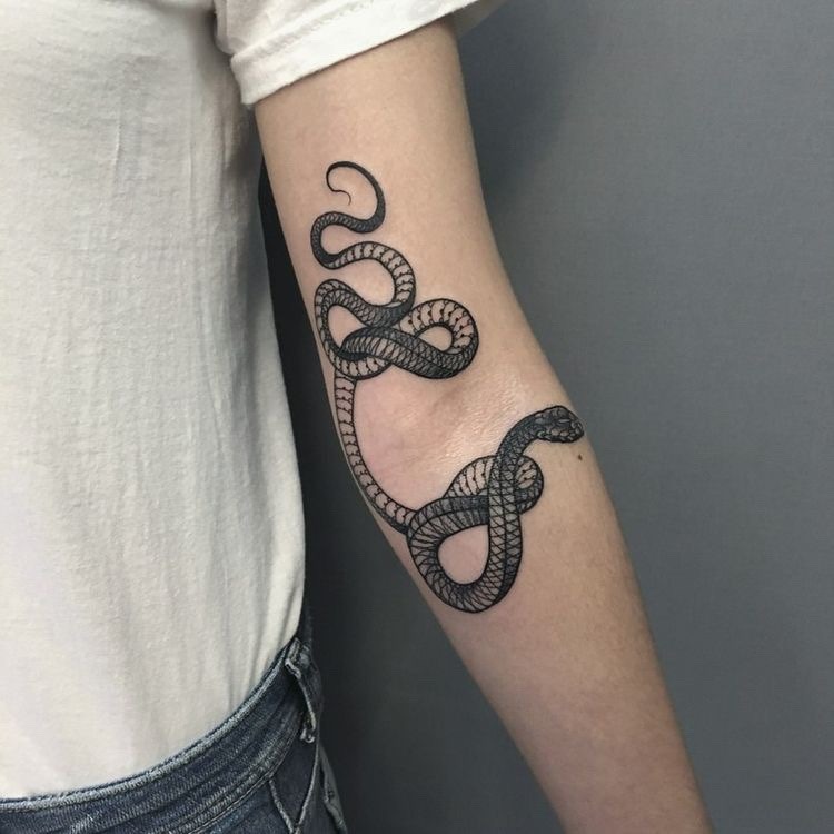 slangen tatoeages