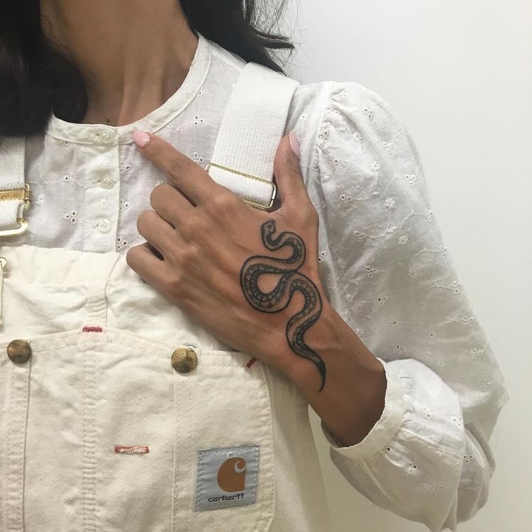 tattoos van slangen