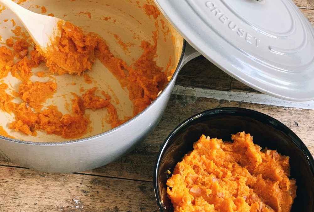 Recept: Jelle’s zoete aardappelstamppot