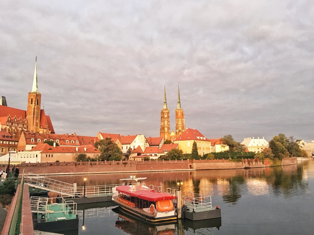 kathedraal eiland Wroclaw Polen