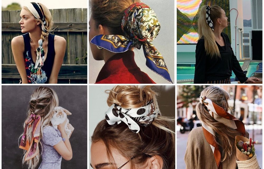 Pinterest trendspotting | Sjaaltjes in je haar (23x inspiratie)