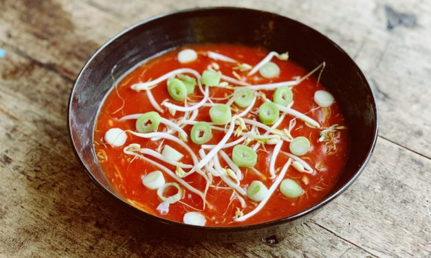Slowcookerrecept voor Chinese tomatensoep