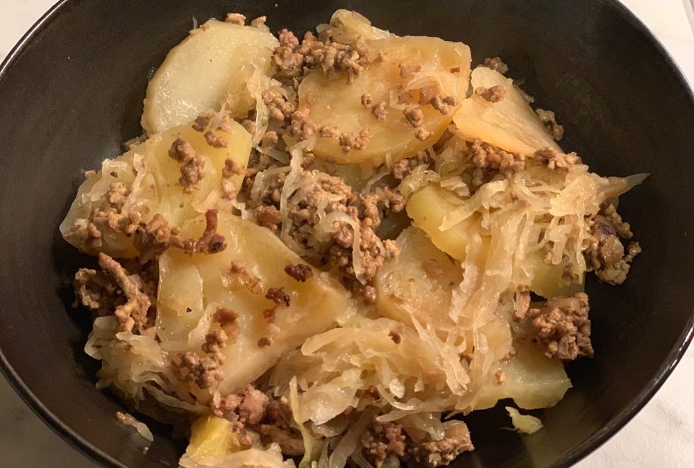 Mislukt slowcookerrecept: zuurkoolschotel met gehakt