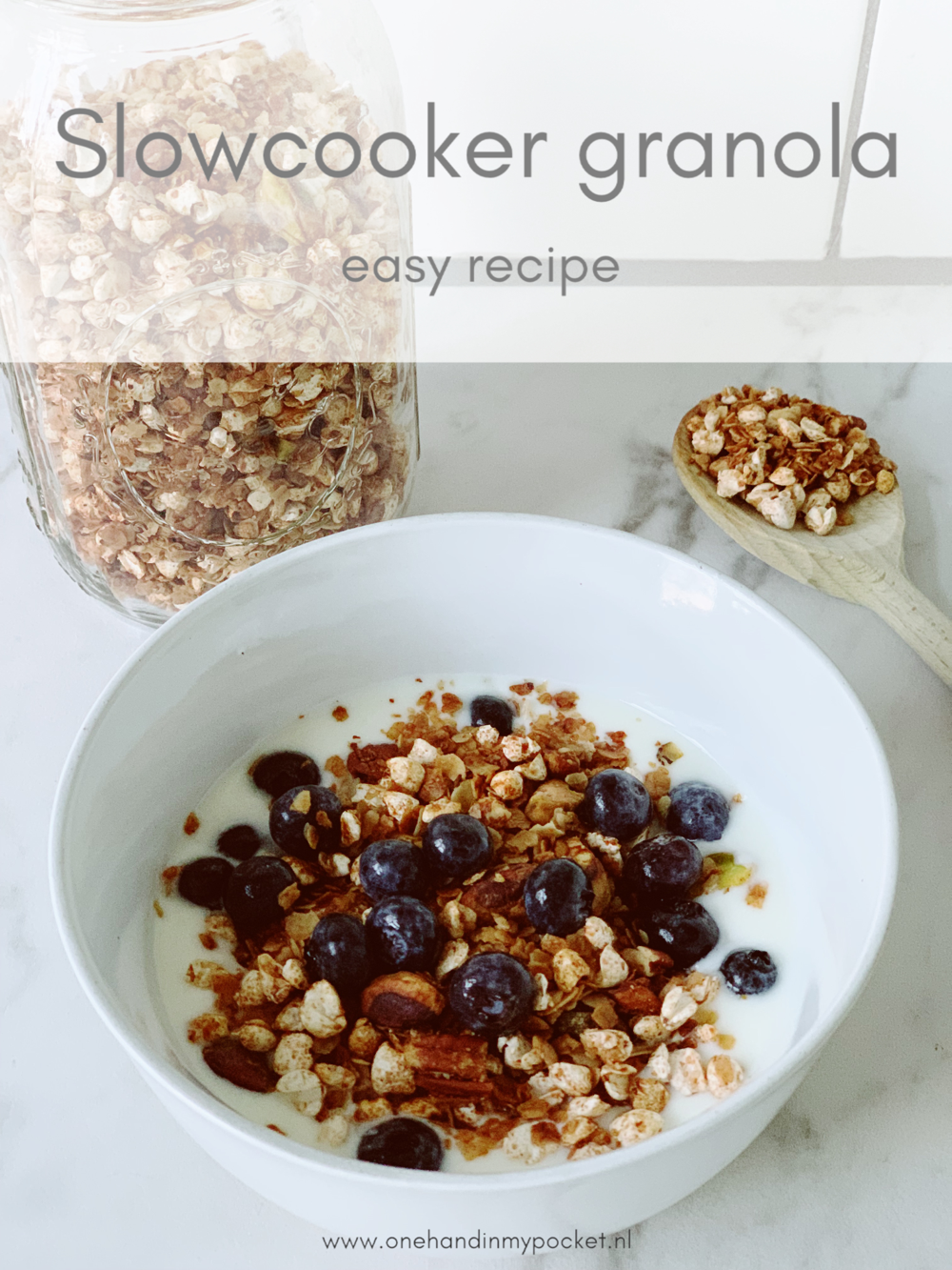 slowcookerrecept voor granola