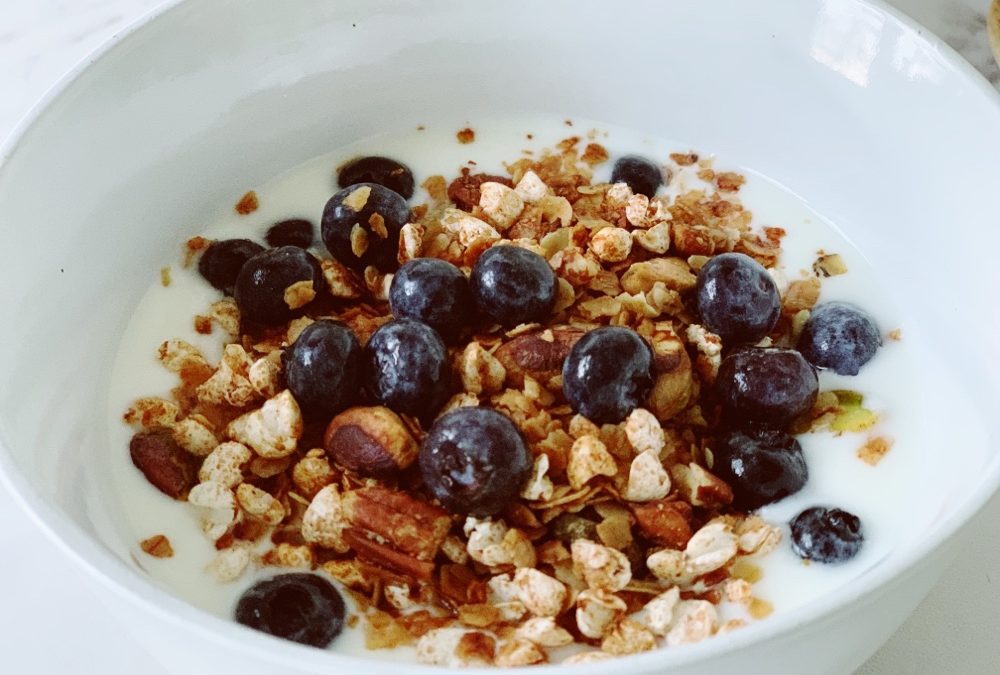 Zelfgemaakte granola uit de slowcooker