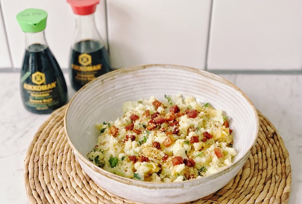 Hollandse stamppot met paksoi en Kikkoman